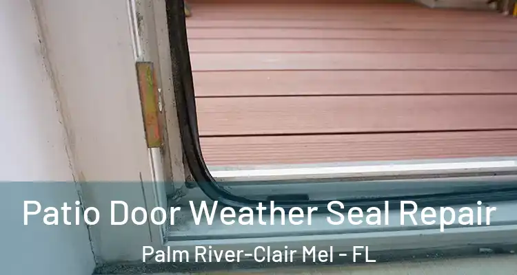  Patio Door Weather Seal Repair Palm River-Clair Mel - FL