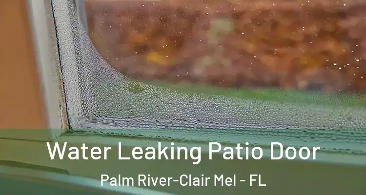  Water Leaking Patio Door Palm River-Clair Mel - FL